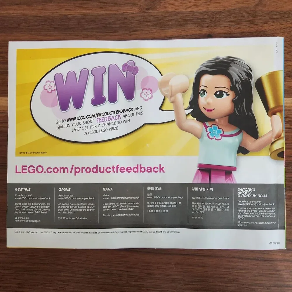 Lego Friends 41338 Instruction Book Manual Only Stephanies Sports Arena